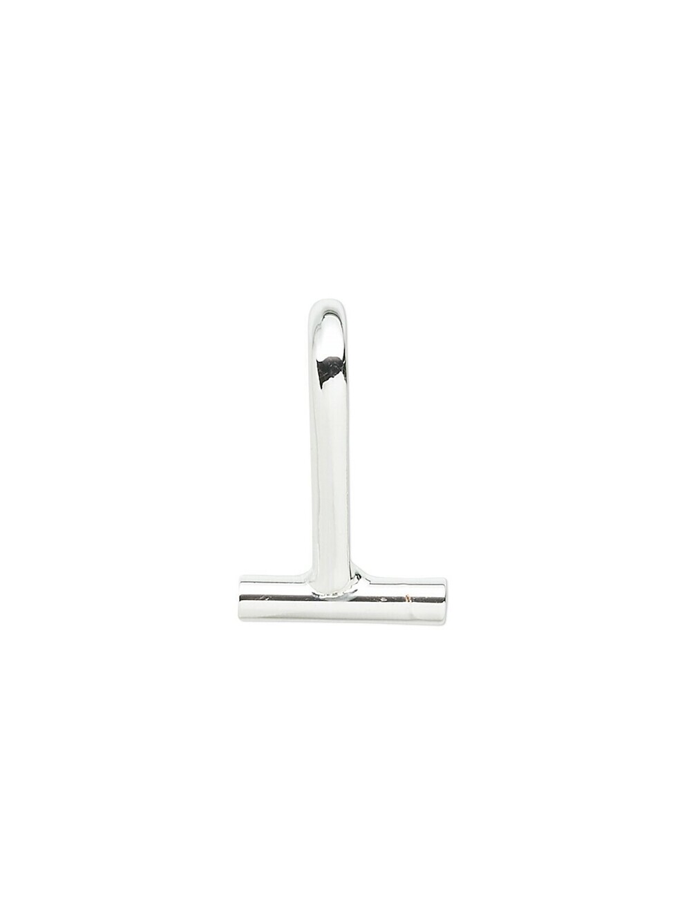Silver Plated Horizontal Brooch Pin Pendant Converter